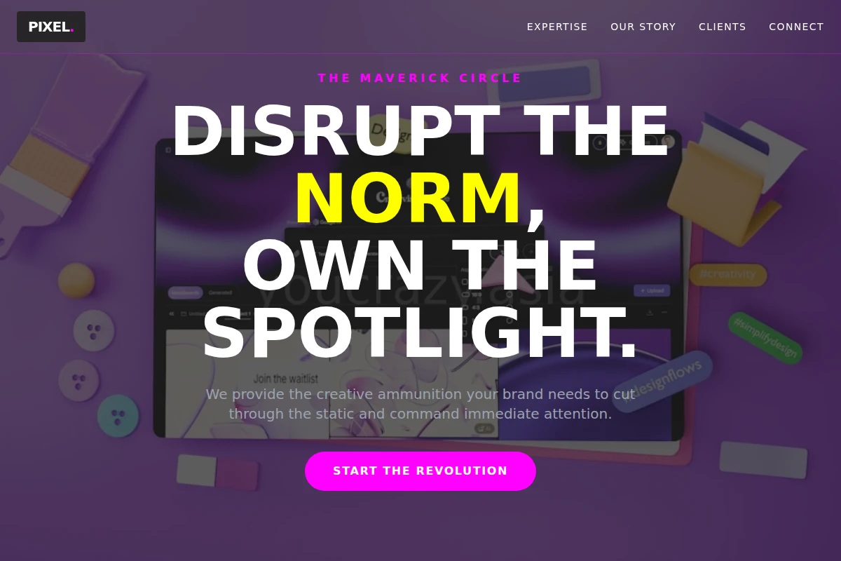 Pixel Creative Direction