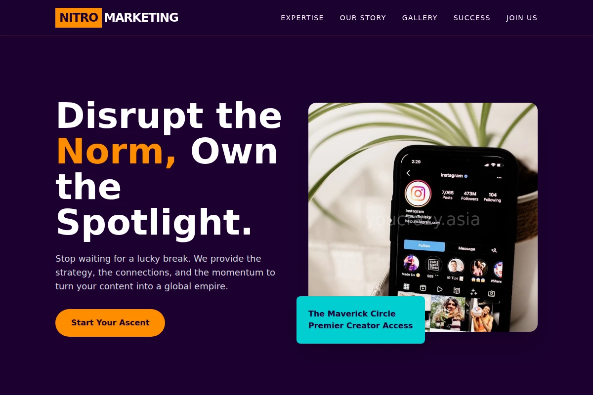 Nitro Influencer Marketing